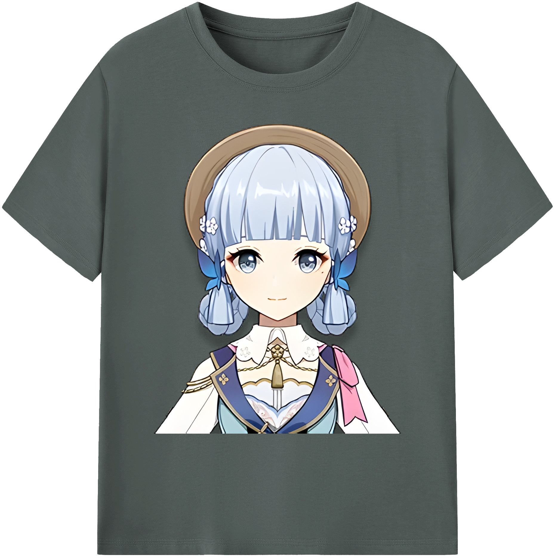 げんし神 神里綾華 神宮寺レン genshin Kamimiya Ren 綿100％ メンズ半袖Tシャツ｜肌触りやわらか＆通気性